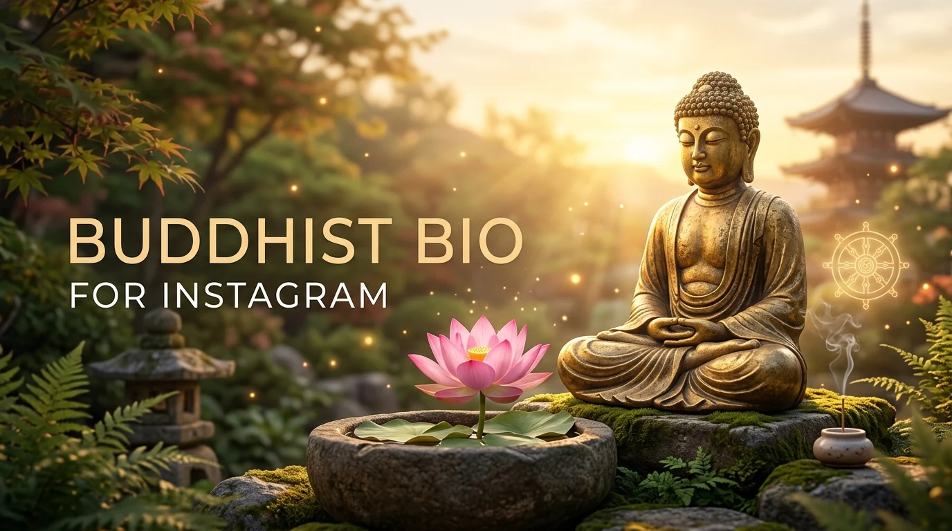 Buddhist Bio for Instagram