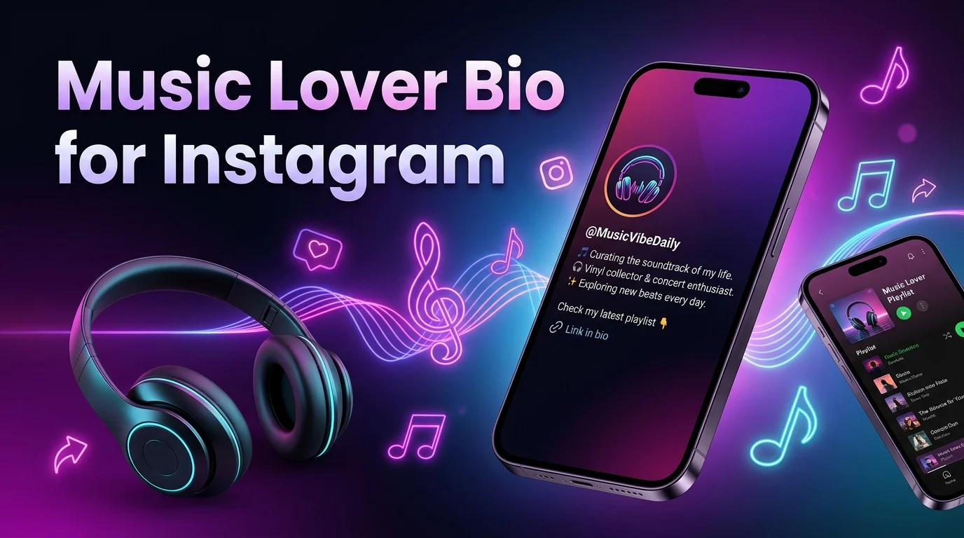 Music Lover Bio for Instagram