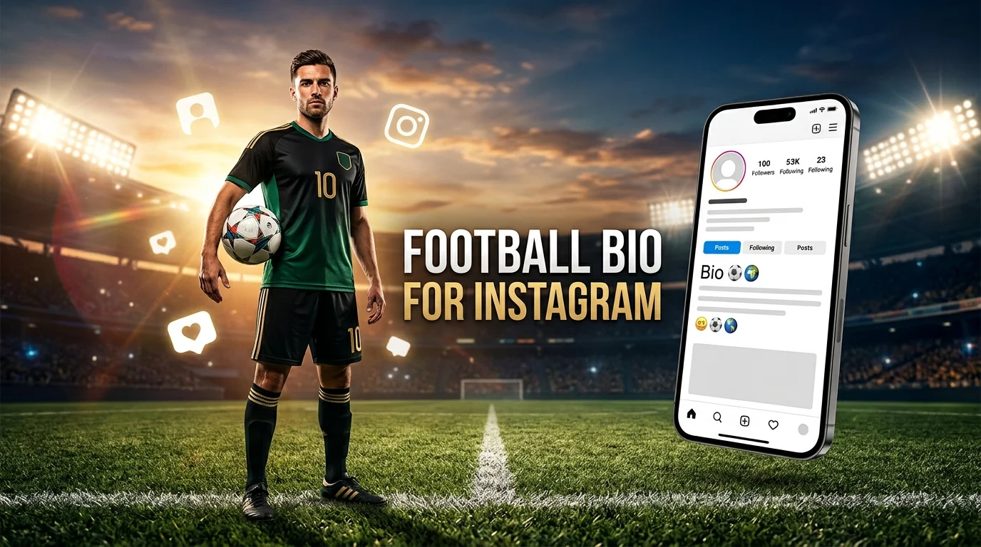 Football Bio for Instagram