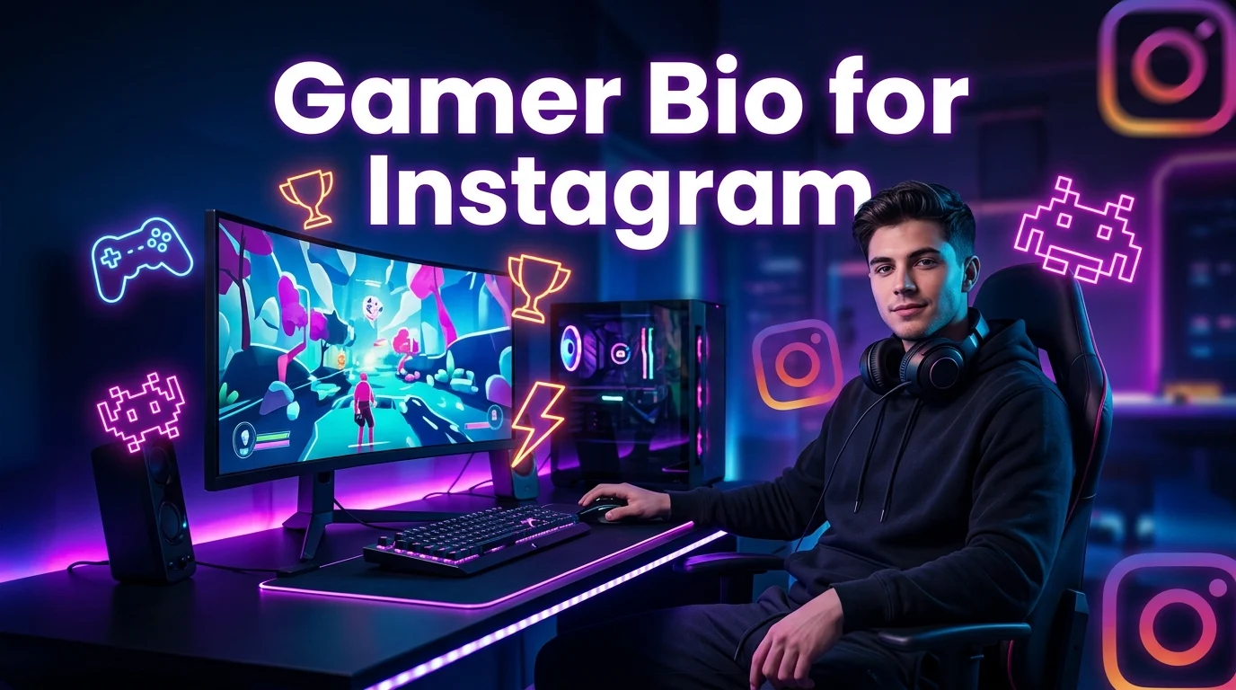 Gamer Bio for Instagram