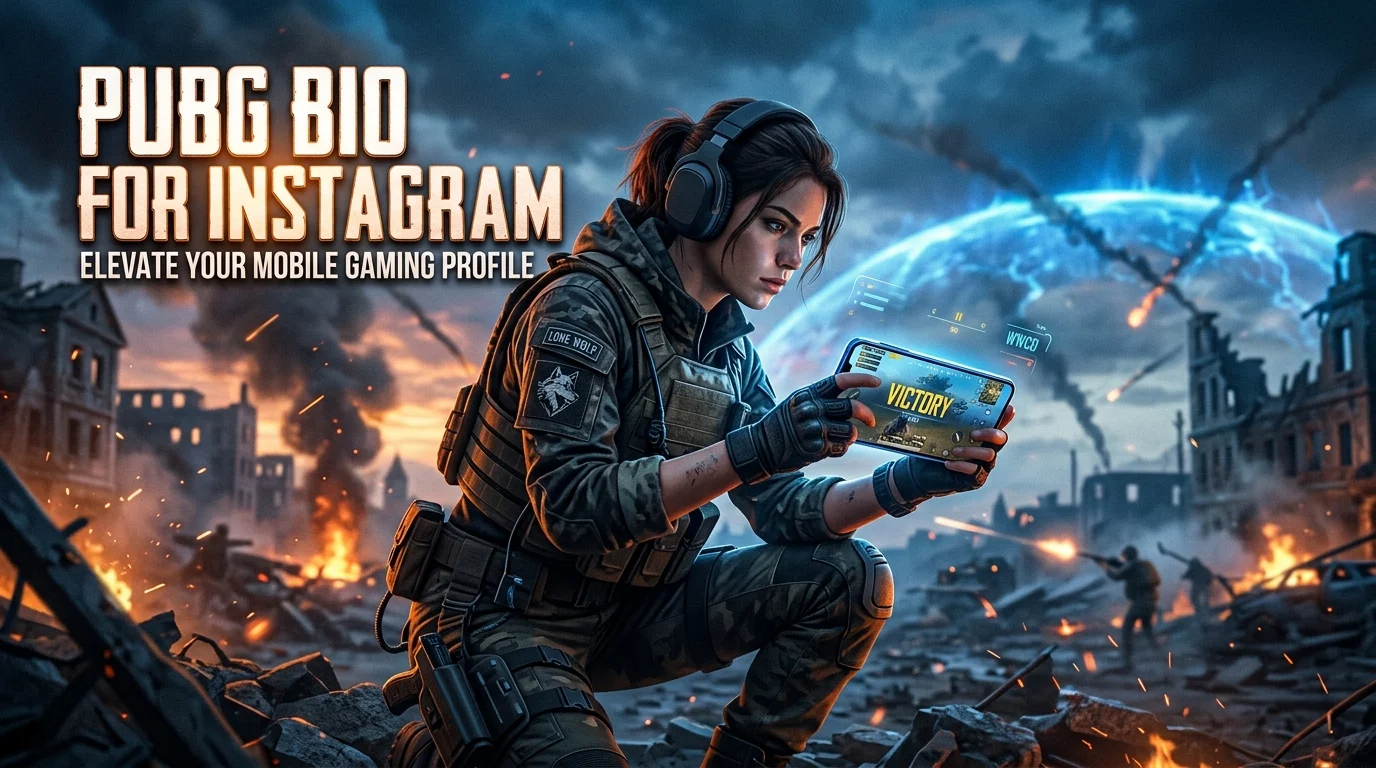 PUBG Bio for Instagram