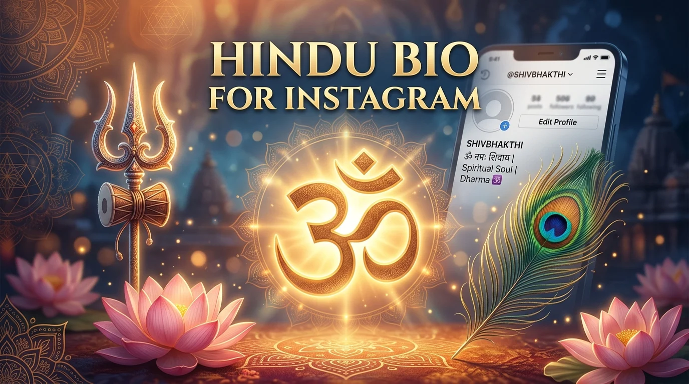 Hindu Bio for Instagram