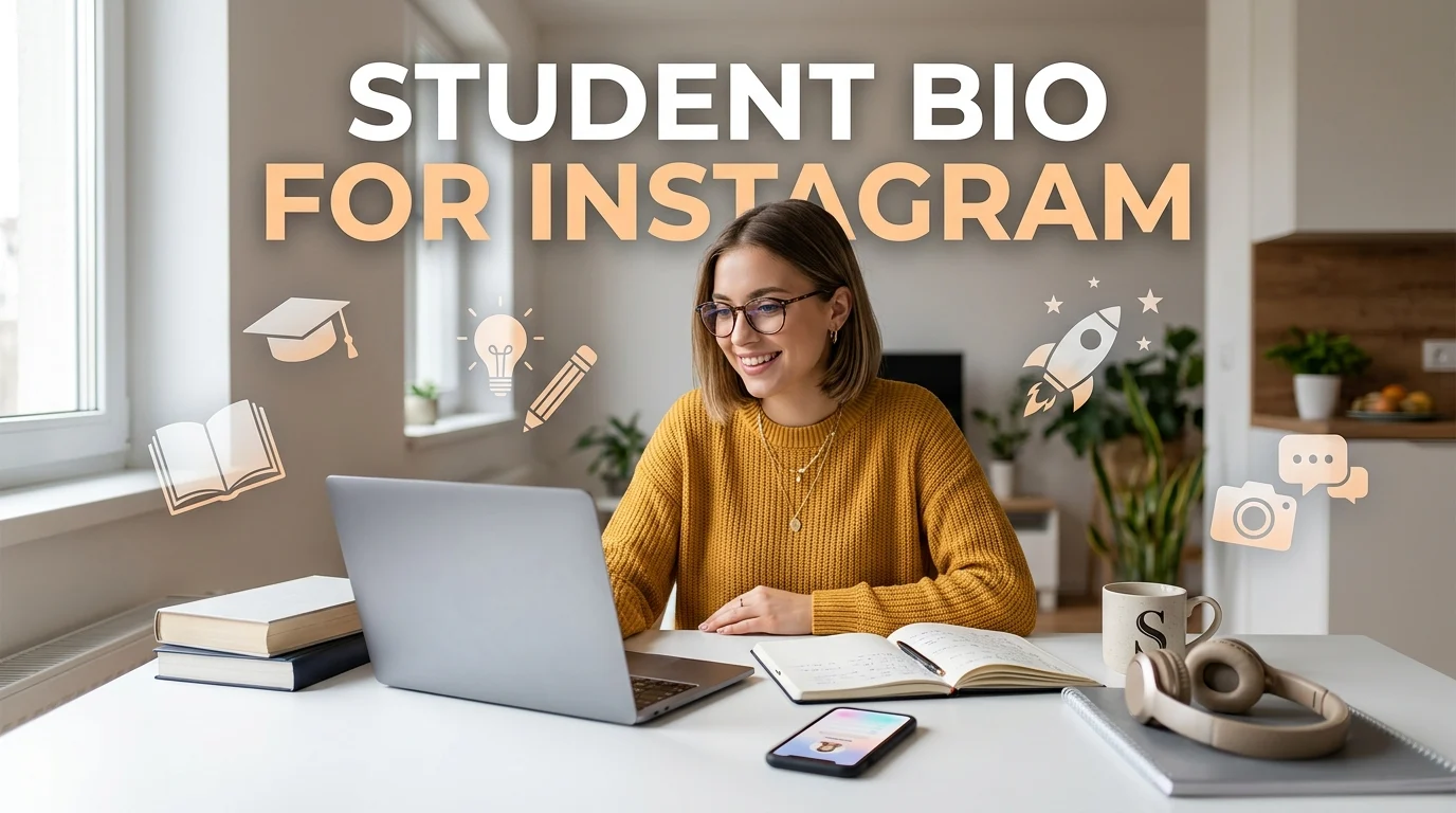 Student Bio for Instagram