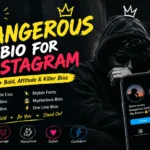 Dangerous Bio for Instagram