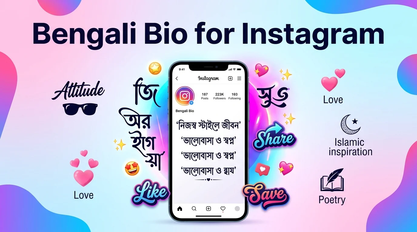 Bengali Bio for Instagram