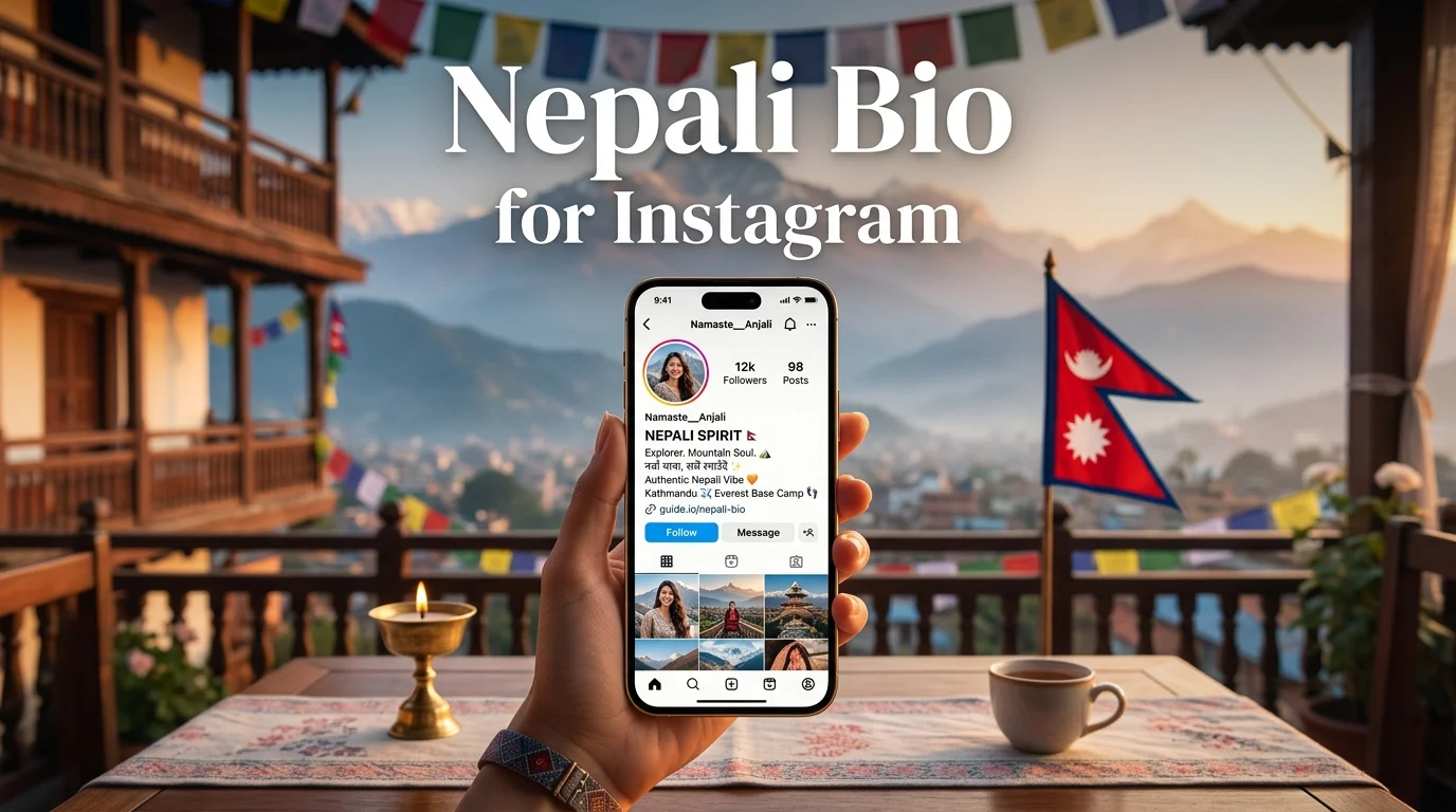 Nepali Bio for Instagram