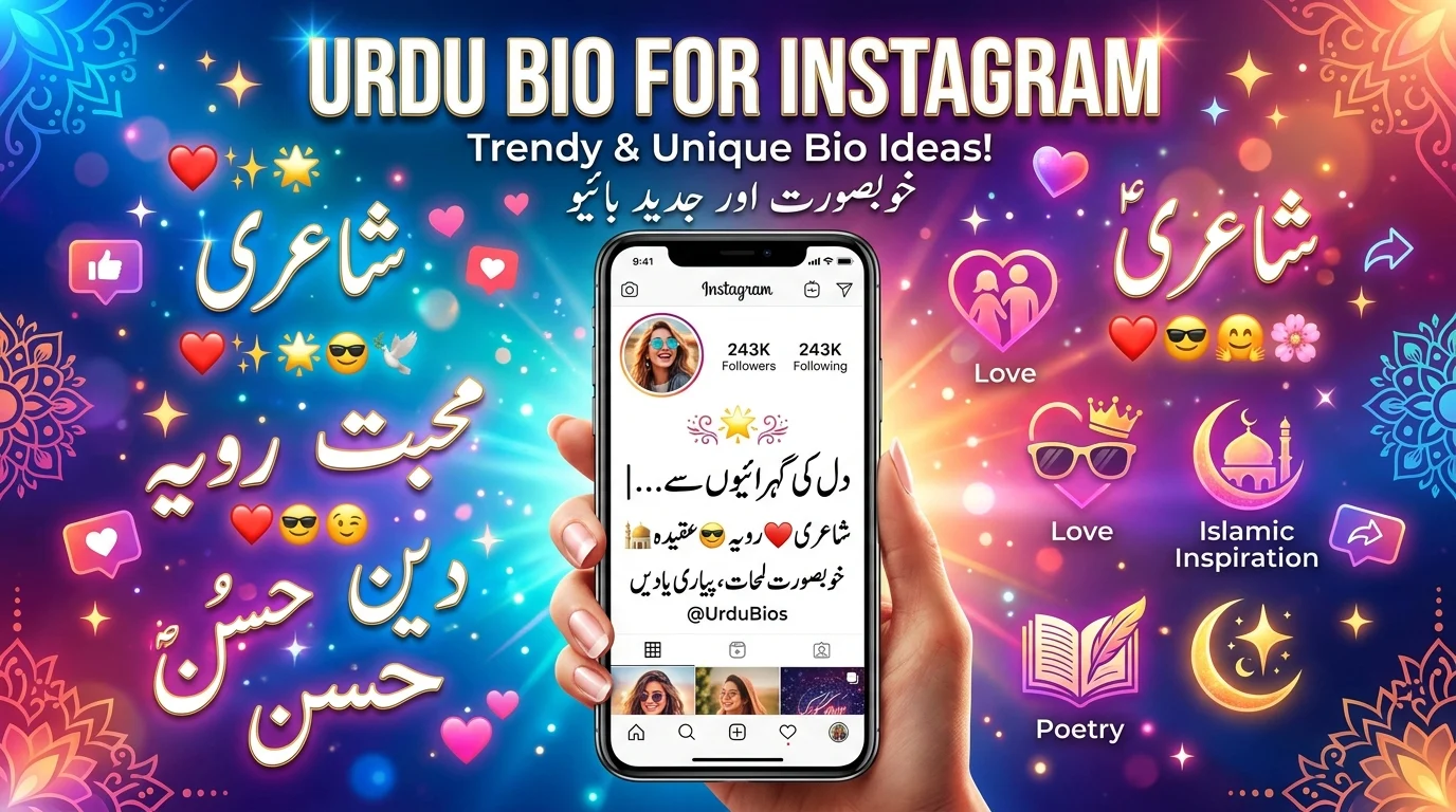 Urdu Bio for Instagram