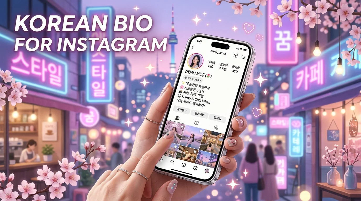 Korean Bio for Instagram