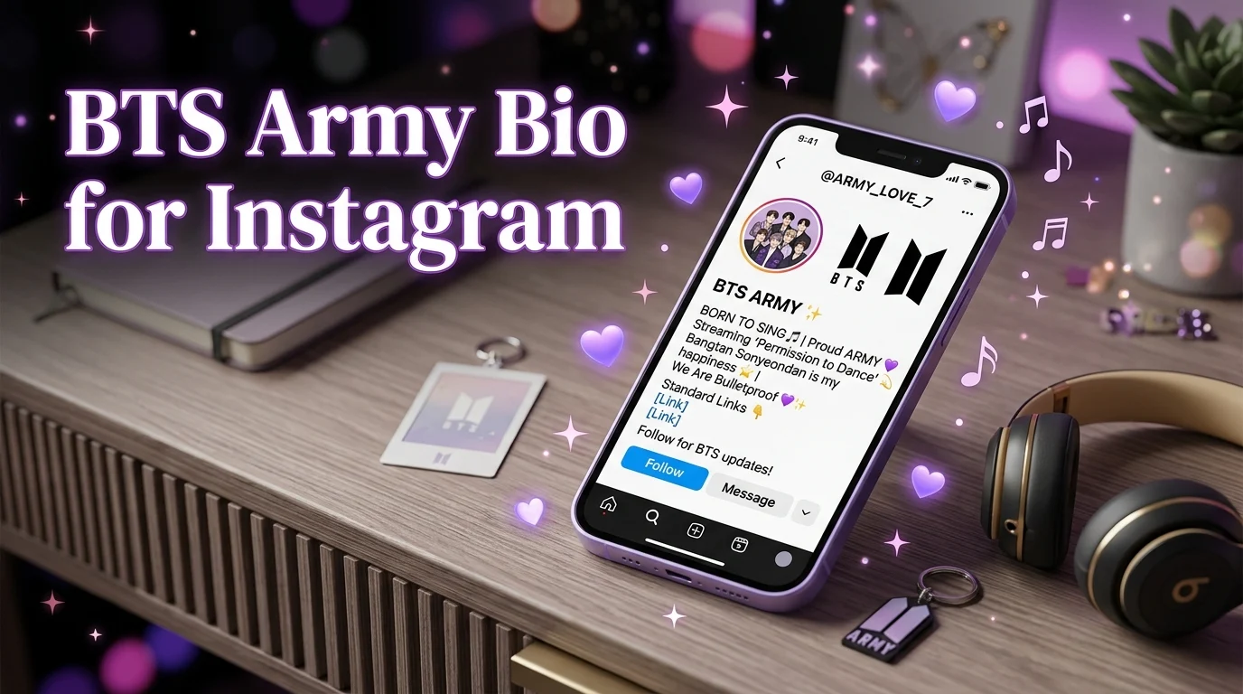 BTS Army Bio for Instagram